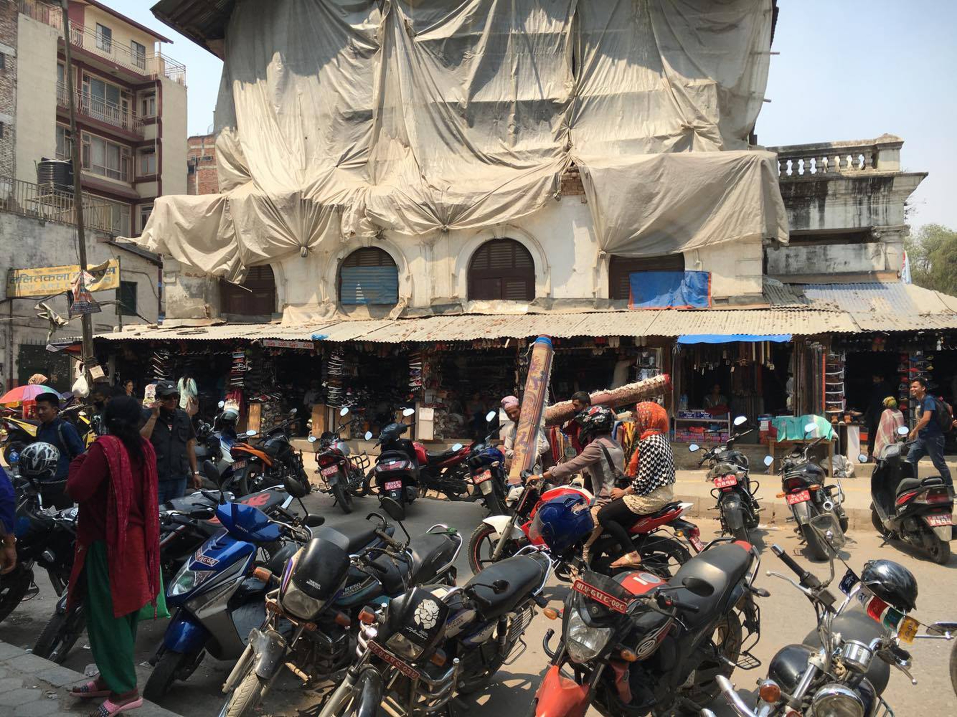 Kathmandu. Nepal a year after the earthquake