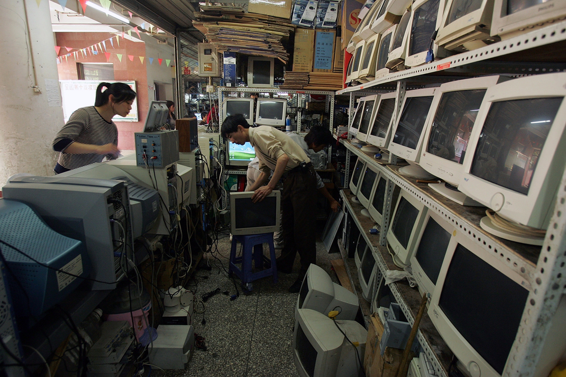 Spazzatura elettronica in Cina