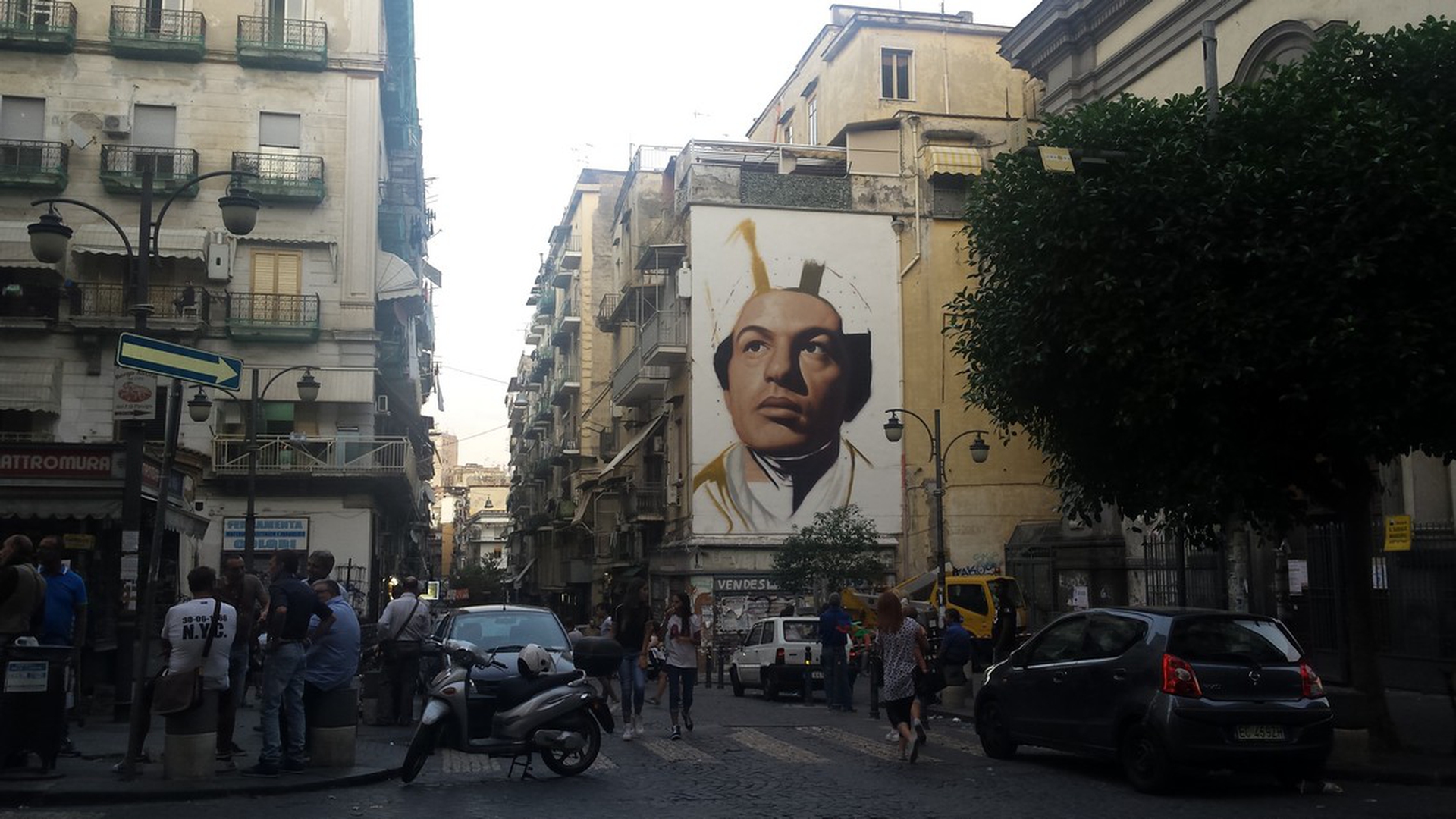 Gennaro, l'opera di Jorit a Napoli