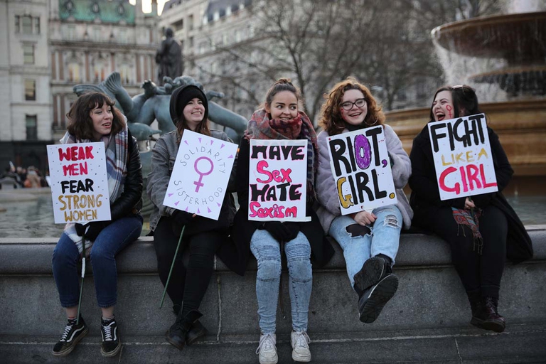 Women's March 21 gennaio 2017 a Londra
