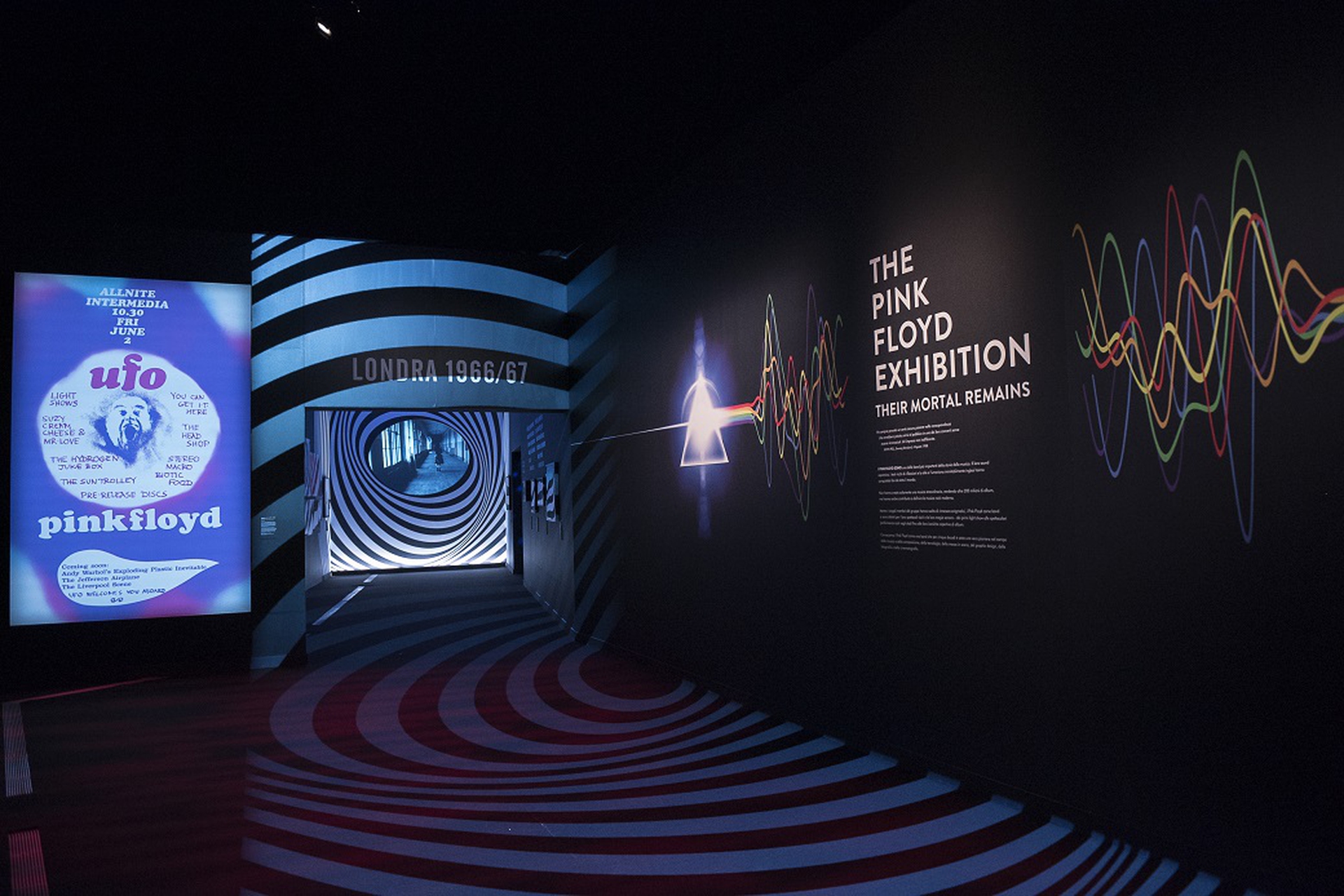 The Pink Floyd exhibition: their mortal remains