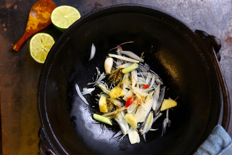 Riso basmati con gamberi