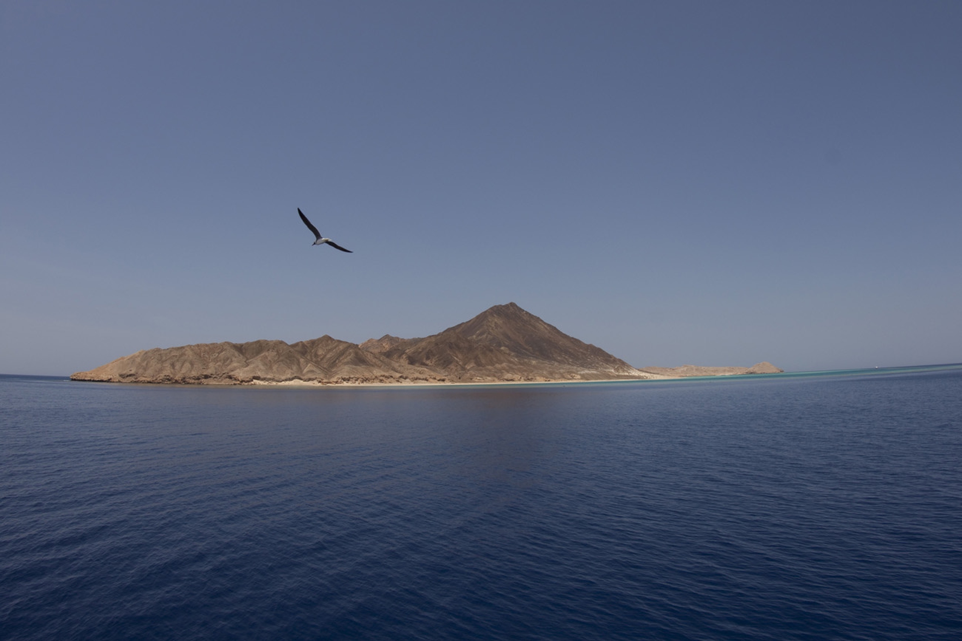 Zabargad vista dal mare