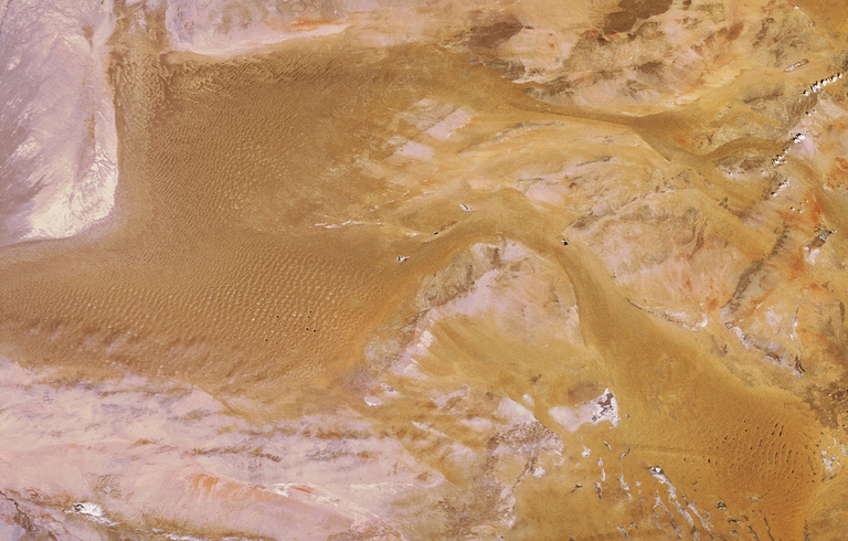 satelliti deserto gobi spazio copernicus