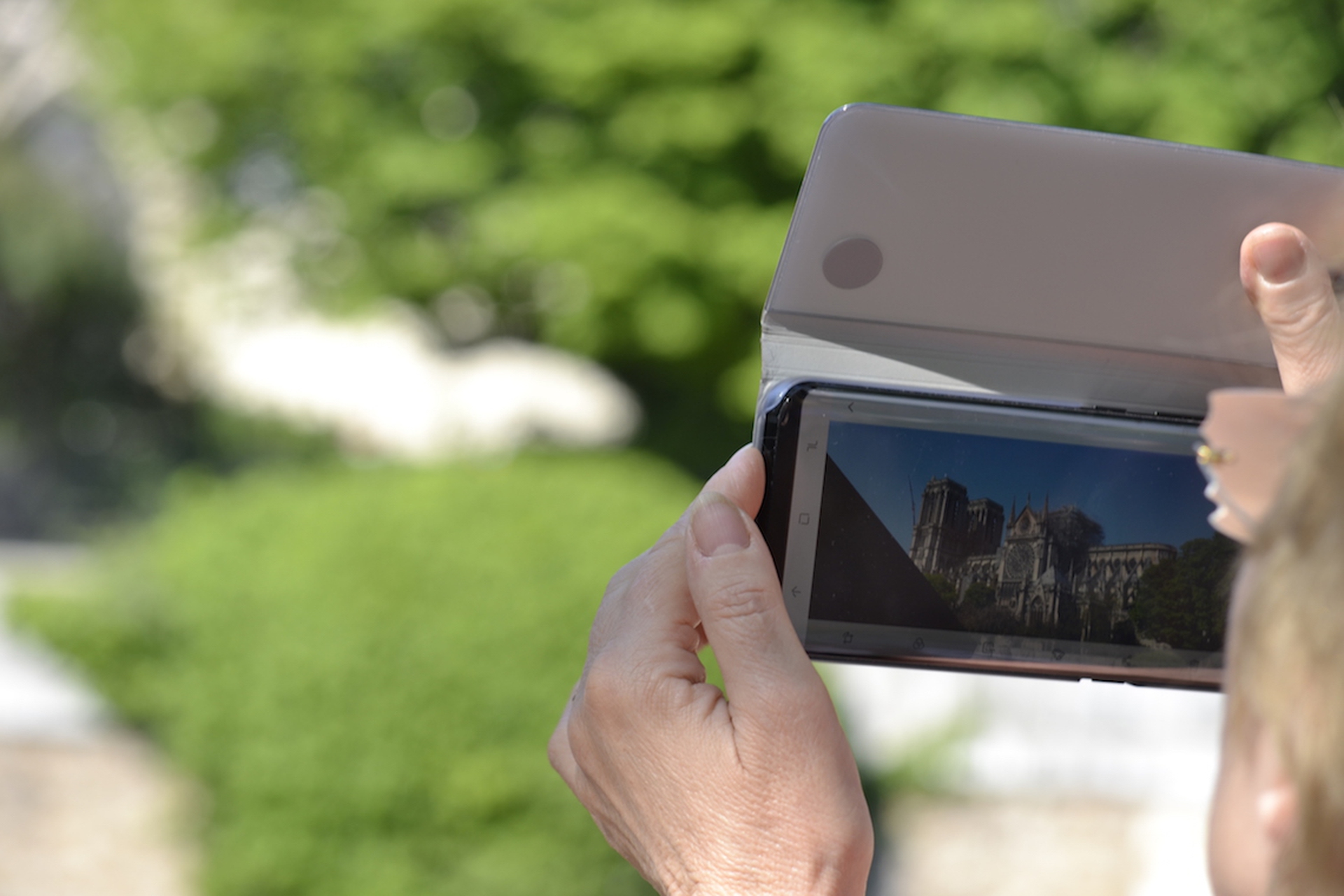 La cattedrale di Notre Dame a Parigi dopo il rogo17