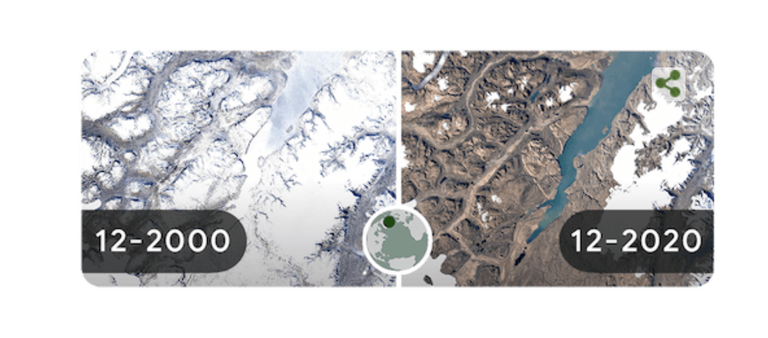 Google dedica la Giornata della Terra ai cambiamenti climatici