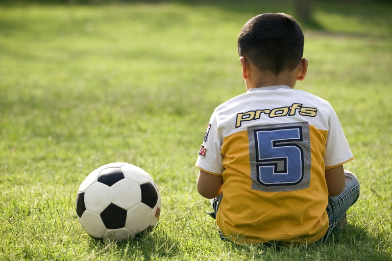 Ottima lalga spirulina per i bambini che fanno sport © ingimage