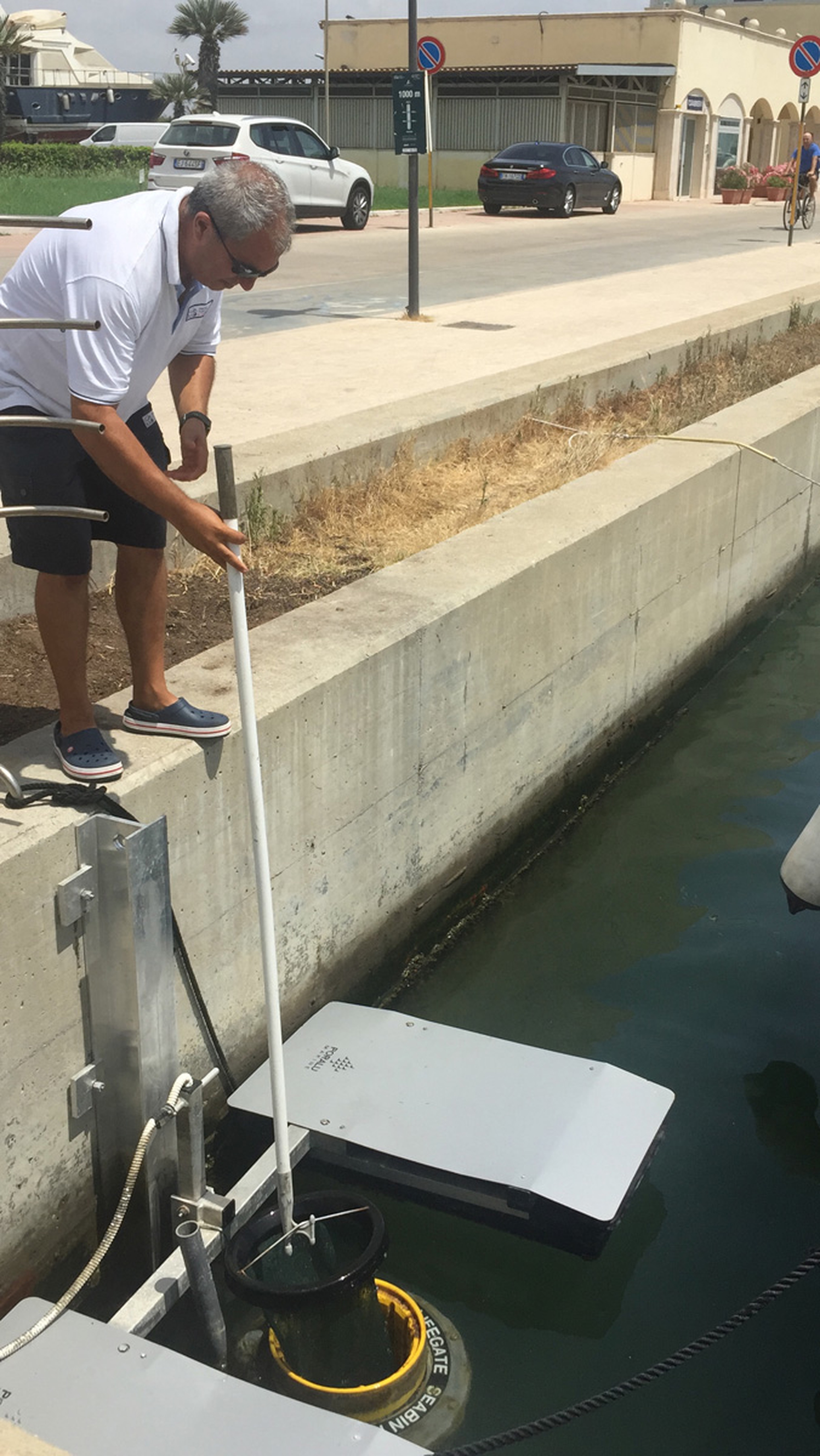 Posa del Seabin LifeGate