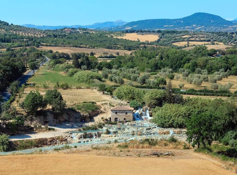 Le cascate del mulino a Saturnia