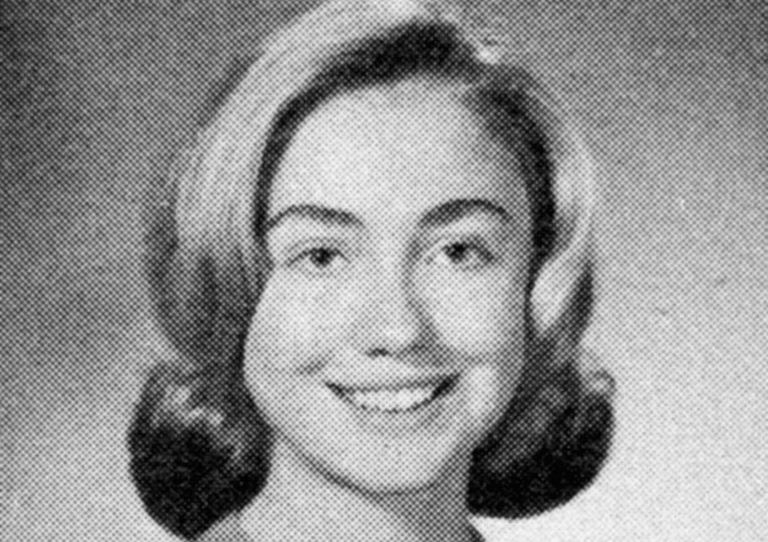 hillary clinton young