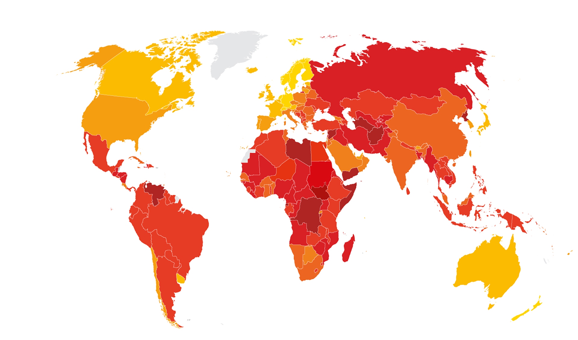 Indice Di Percezione Della Corruzione, L’Italia Guadagna Dieci ...