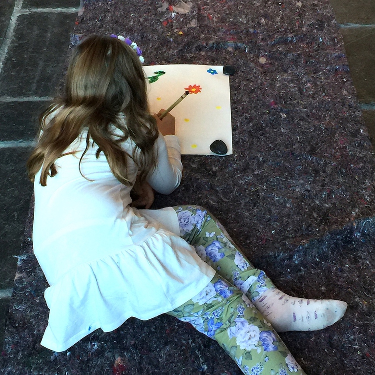 colori calligrafia bambini