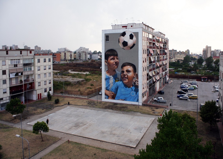 parco murales street art napoli