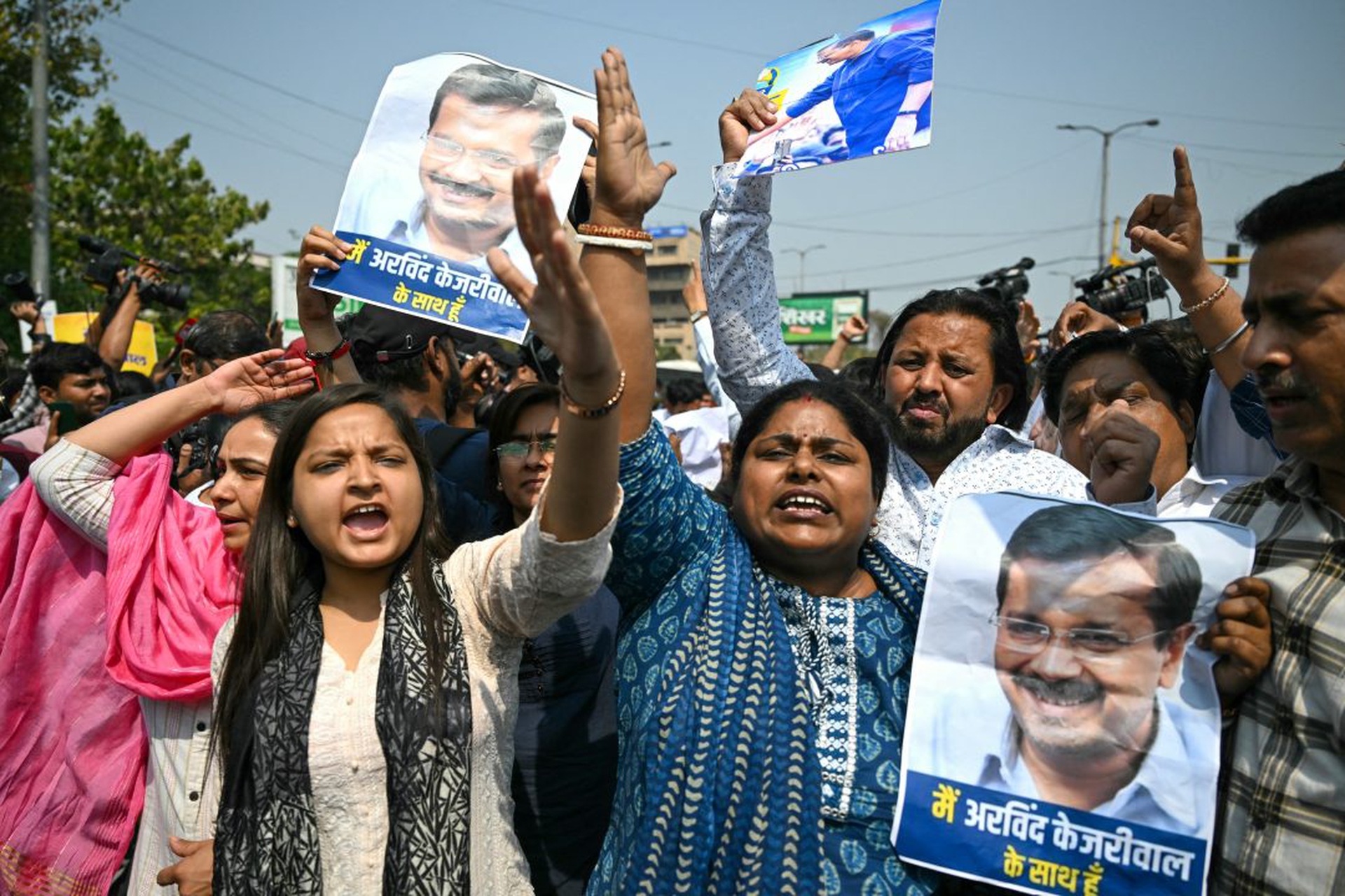 TOPSHOT-INDIA-POLITICS-PROTEST