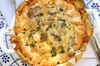 Tortino di funghi shiitake e ricotta, la ricetta sana e gustosa