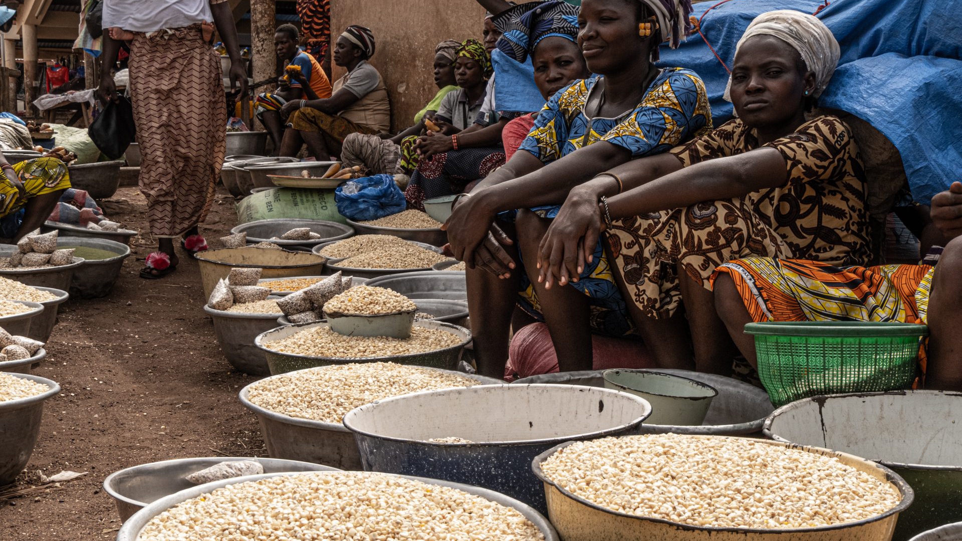 Il mercato di Tanguiéta, Benin
