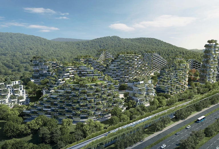 Liuzhou Forest City, millions of plants for a new model of Chinese