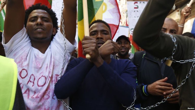 Protests against ethiopian government