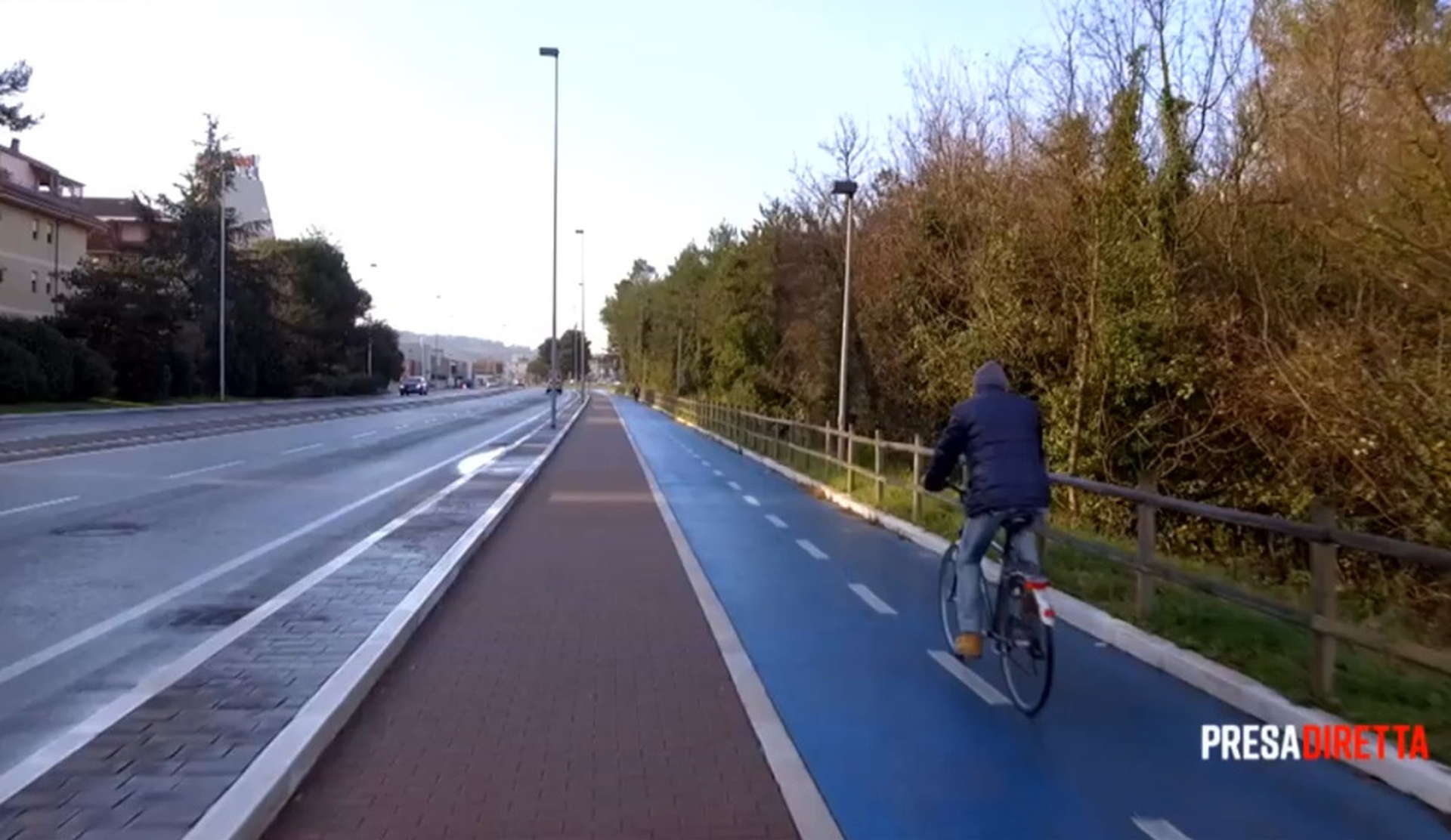 Pista ciclabile a Pesaro