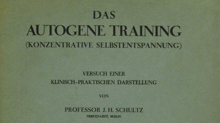 La copertina di "Das Autogene Training", il primo libro sul Training Autogeno. ©Wikimedia