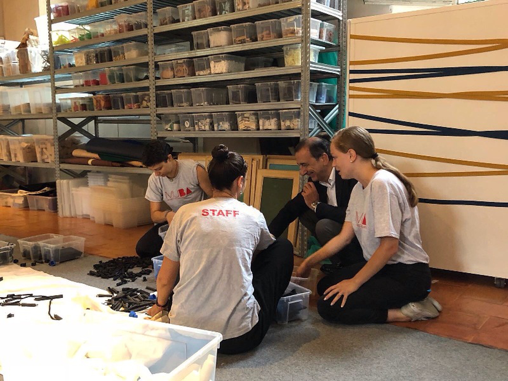 La visita del sindaco Giuseppe Sala al Muba