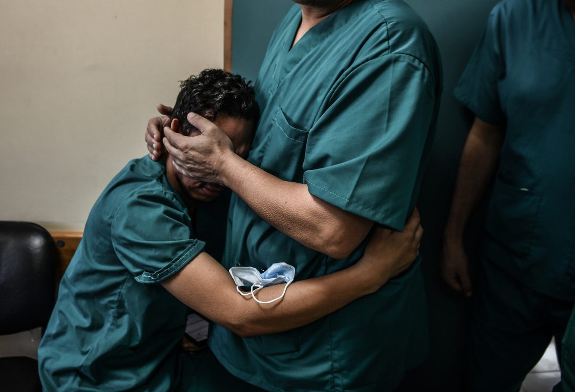 Palestinian nurse learns of brother's killing on duty in Khan Yunis, Gaza