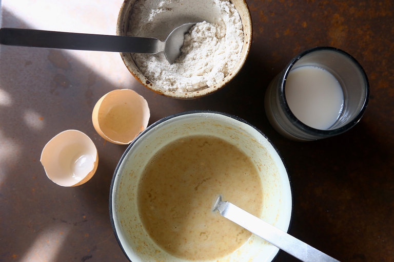 crepes integrali con prugne