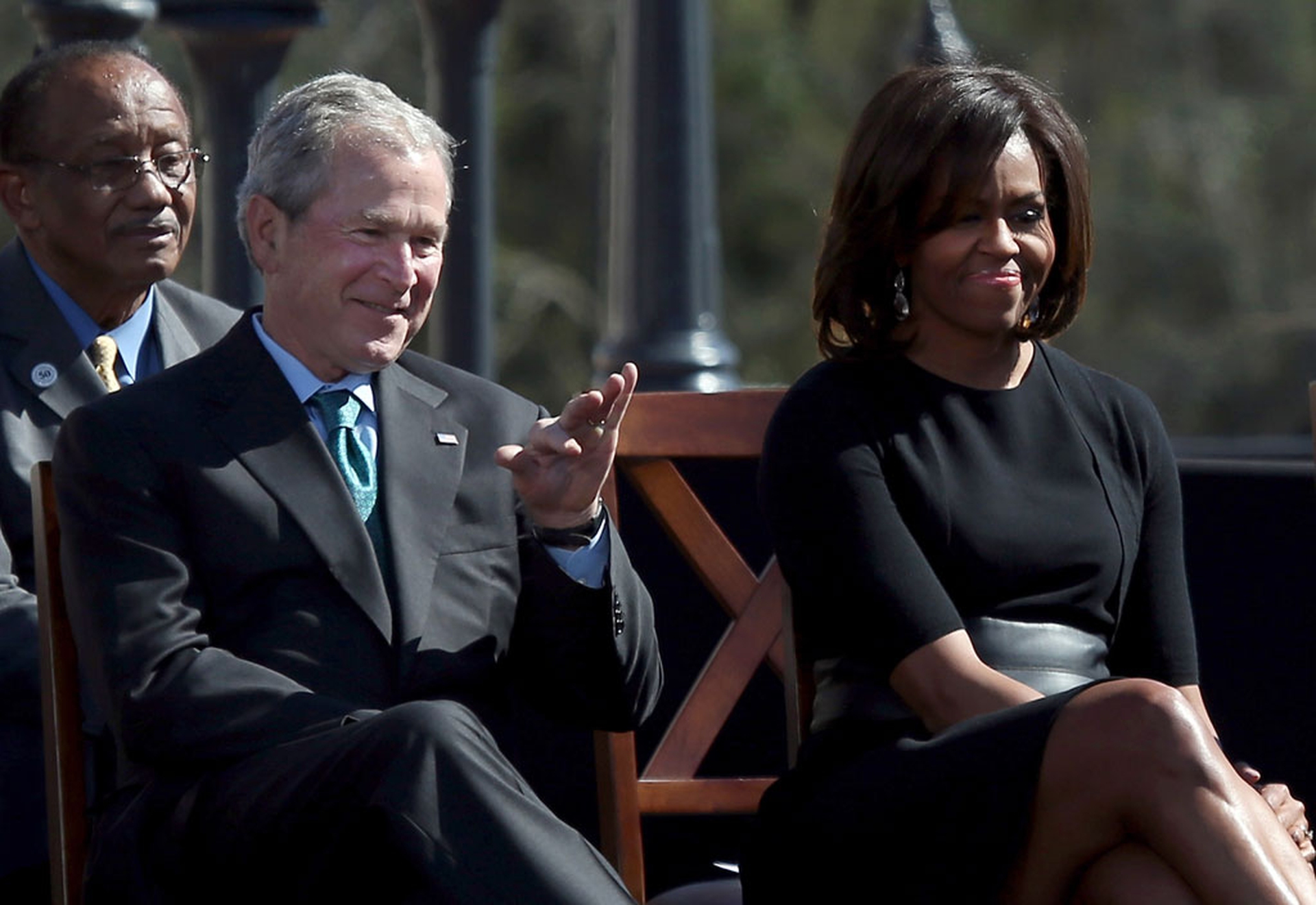 Bush e Michelle