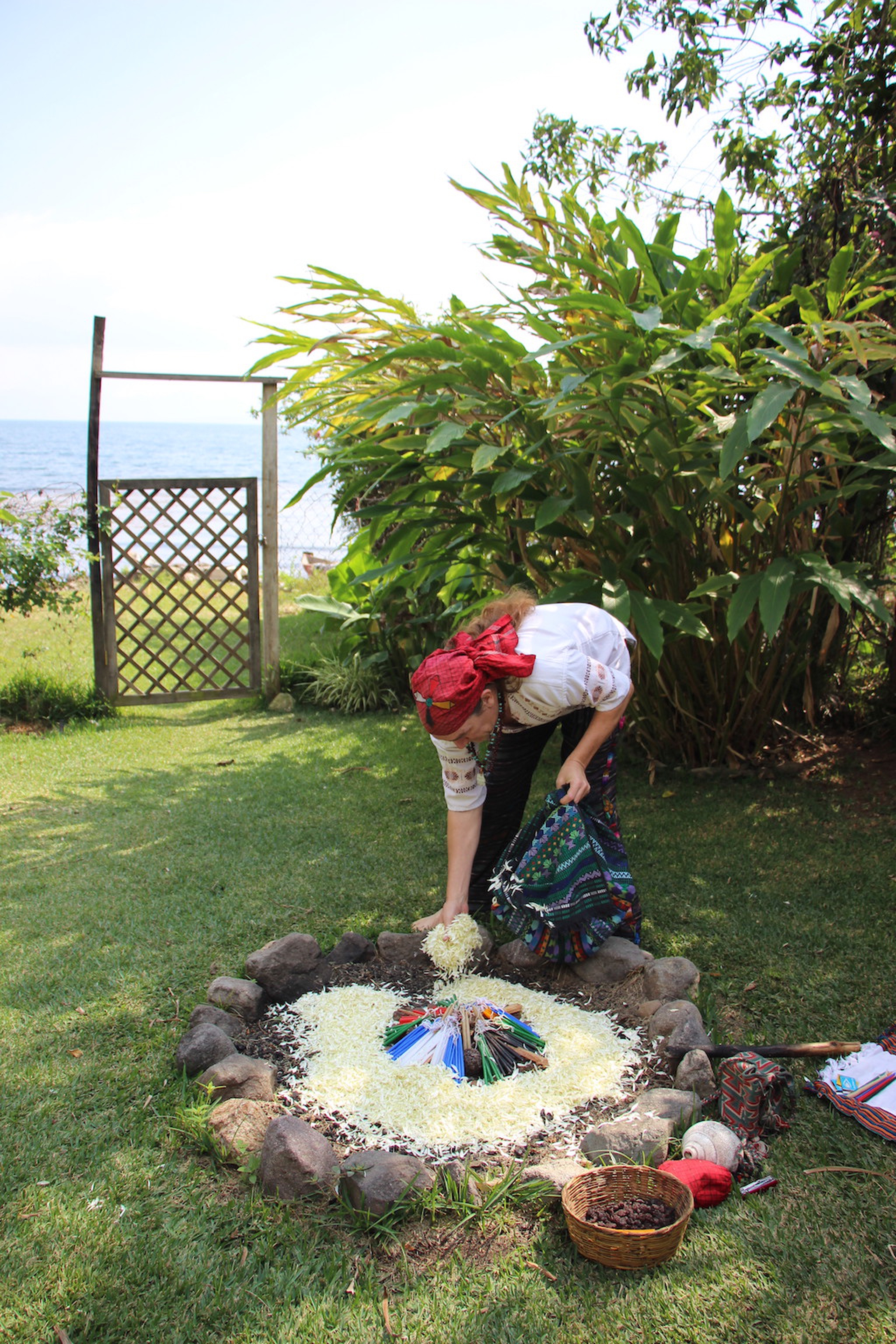 A Maya ceremony with Mark Elmy