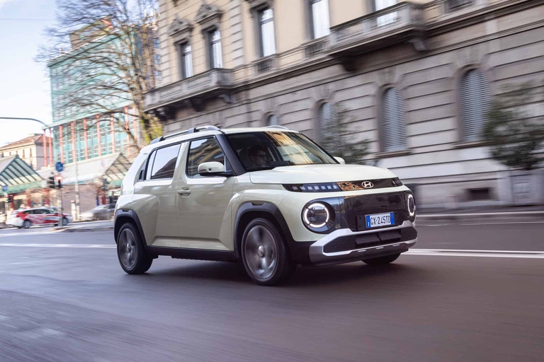 Hyundai, Inster, auto elettrica, test drive