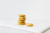 Saffron and pistachio biscuits