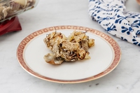 Carciofi gratinati al forno con crusca di avena