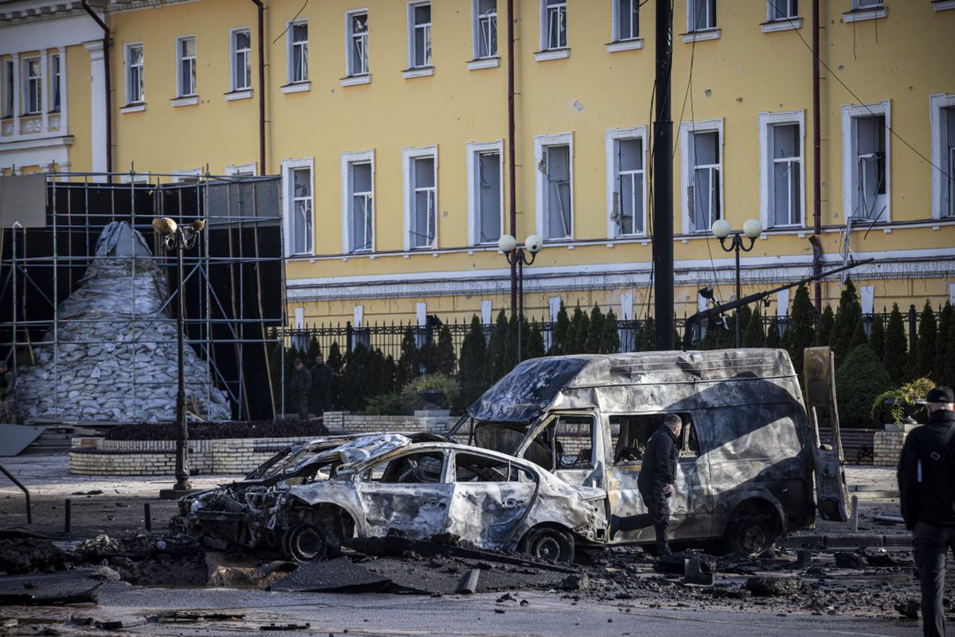 Multiple Explosions In Kyiv