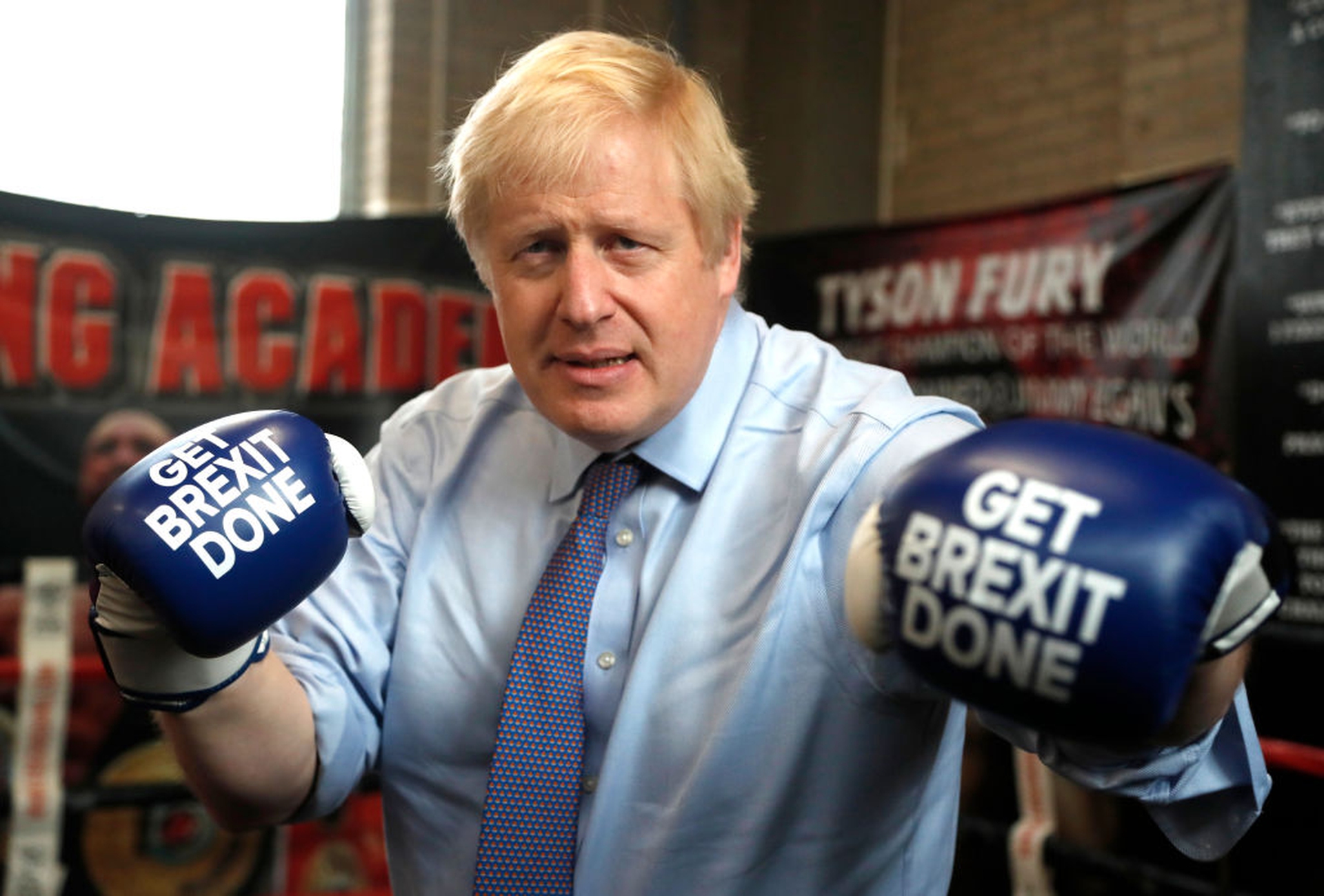 La campagna elettorale di Boris Johnson, Get Brexit done
