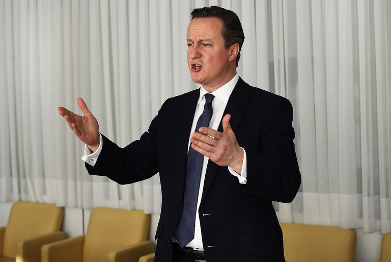 British Prime Minister David Cameron © Dylan Martinez/AFP/Getty Images)
