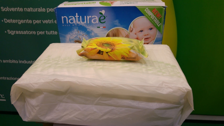 I pannolini biodegradabili.