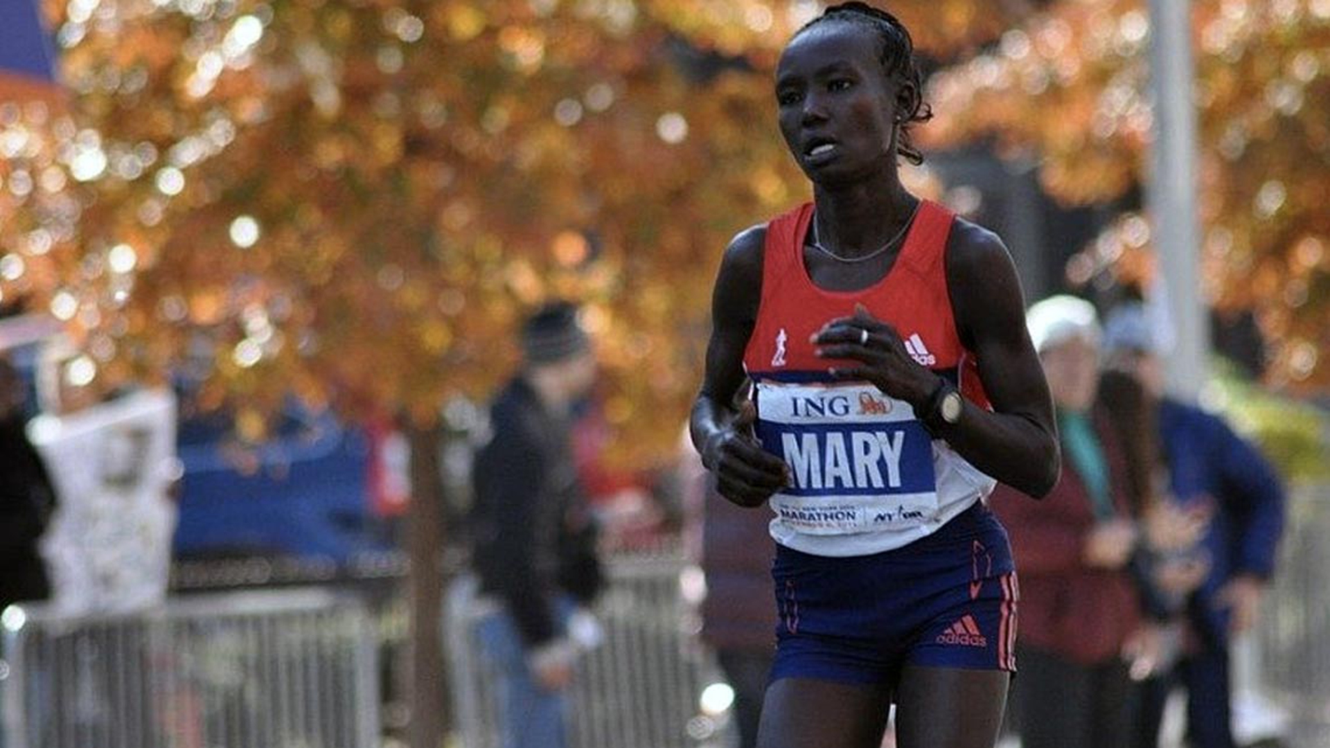 Mary Keitany alla maratona di New York 2017