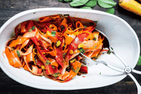 Insalata marocchina di carote, menta e pistacchi