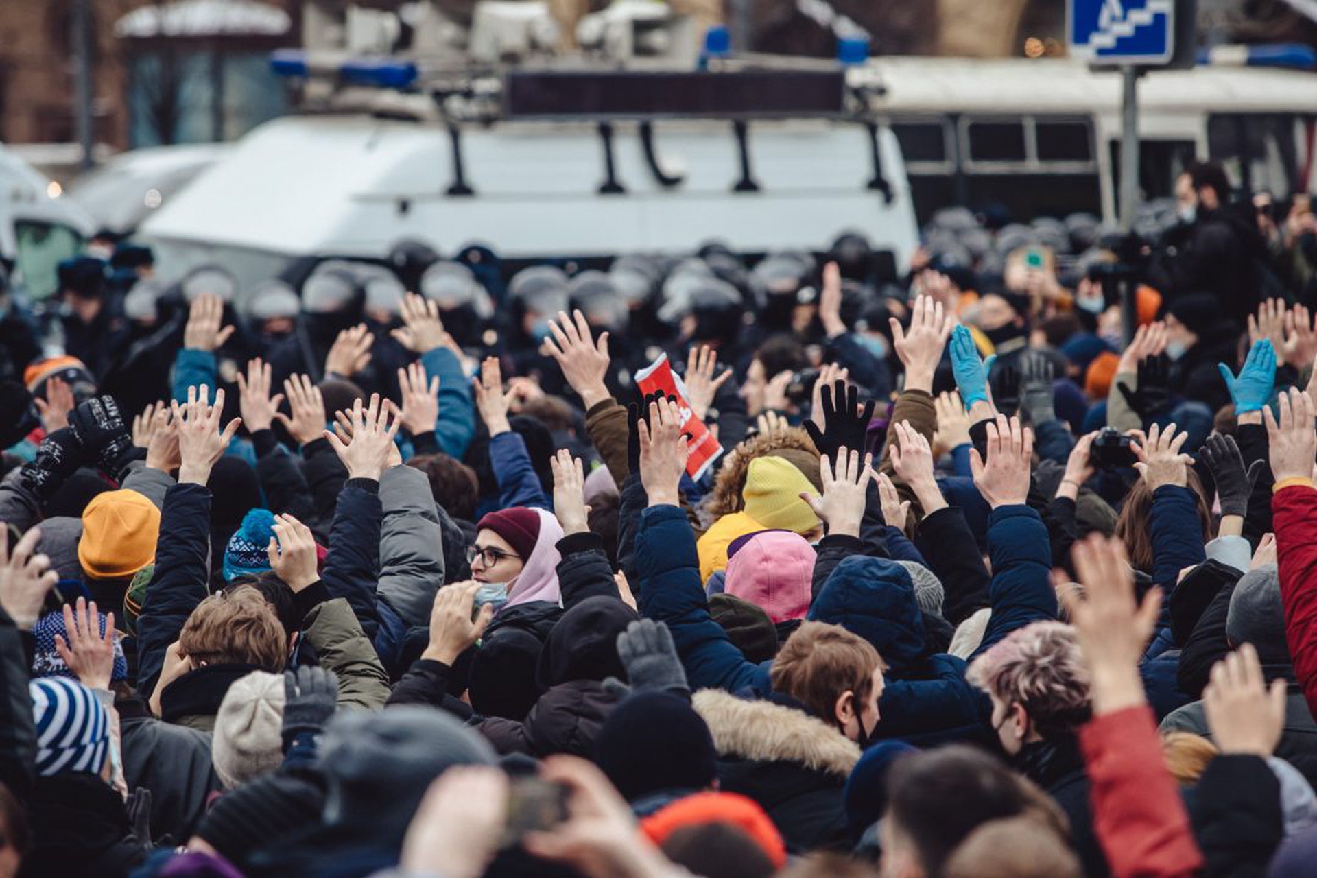 Le manifestazioni in Russia per la scarcerazione di Navalny
