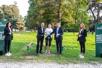 Milano, Levissima realizza una nuova area fitness sostenibile