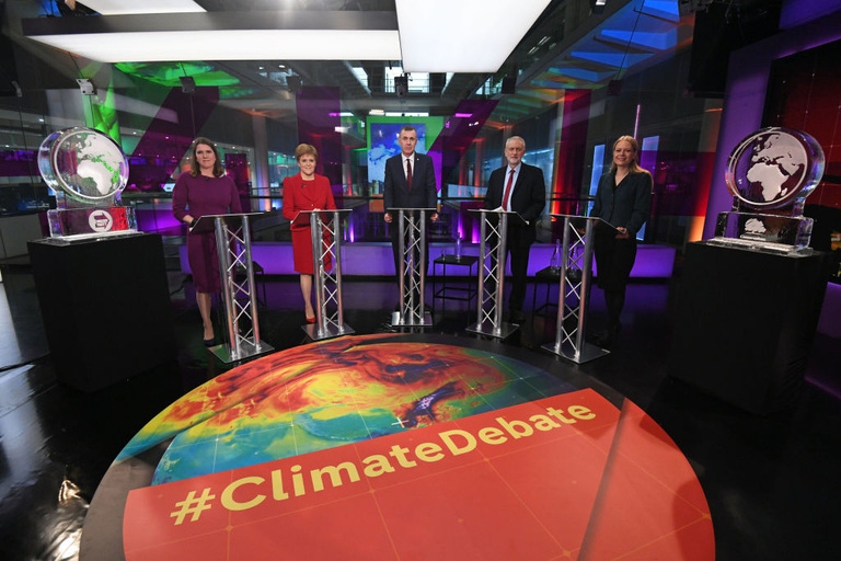 elezioni in Regno Unito climate debate channel 4