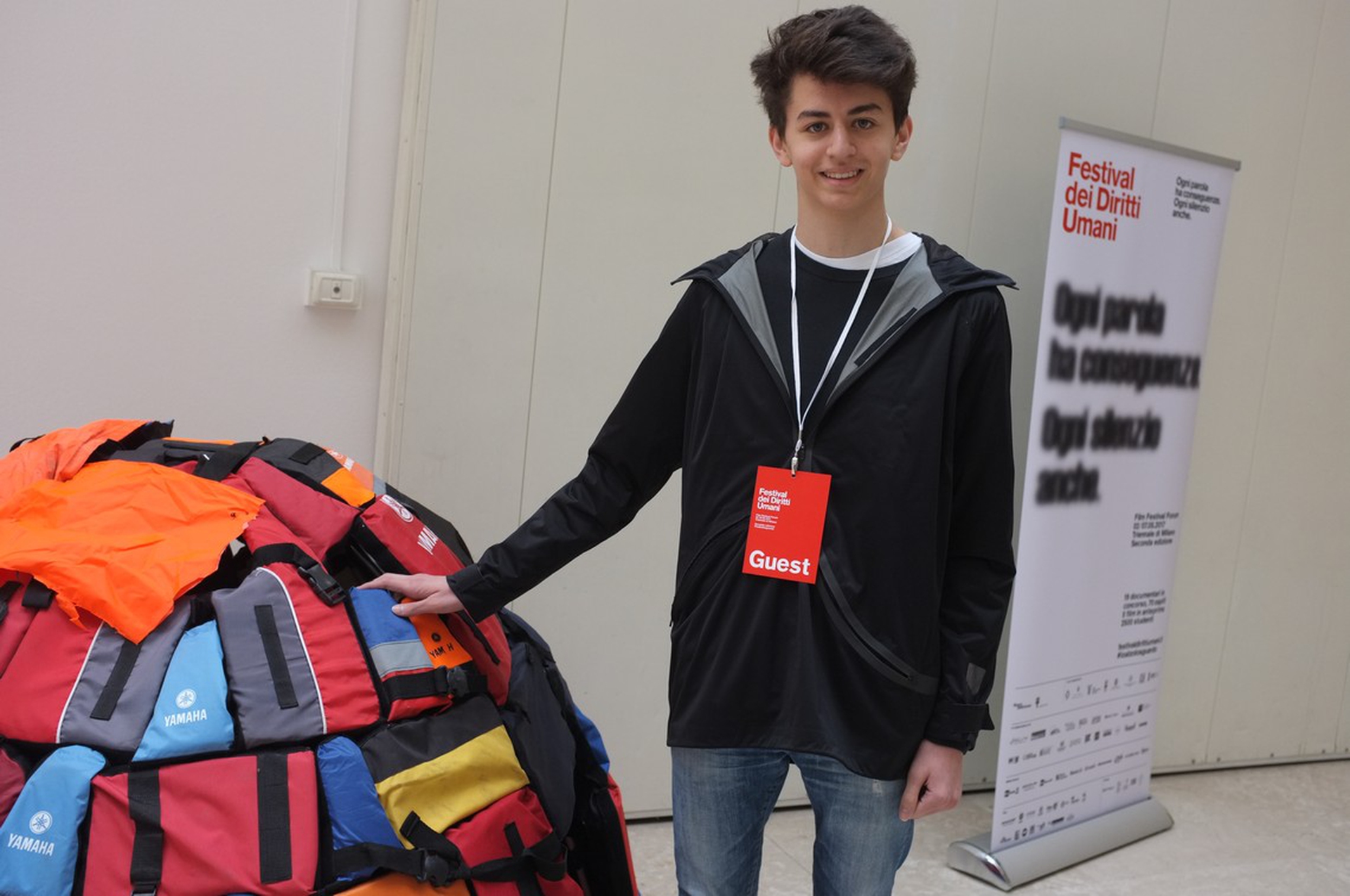 Achilleas Souras e autore di S.O.S Save Our Souls