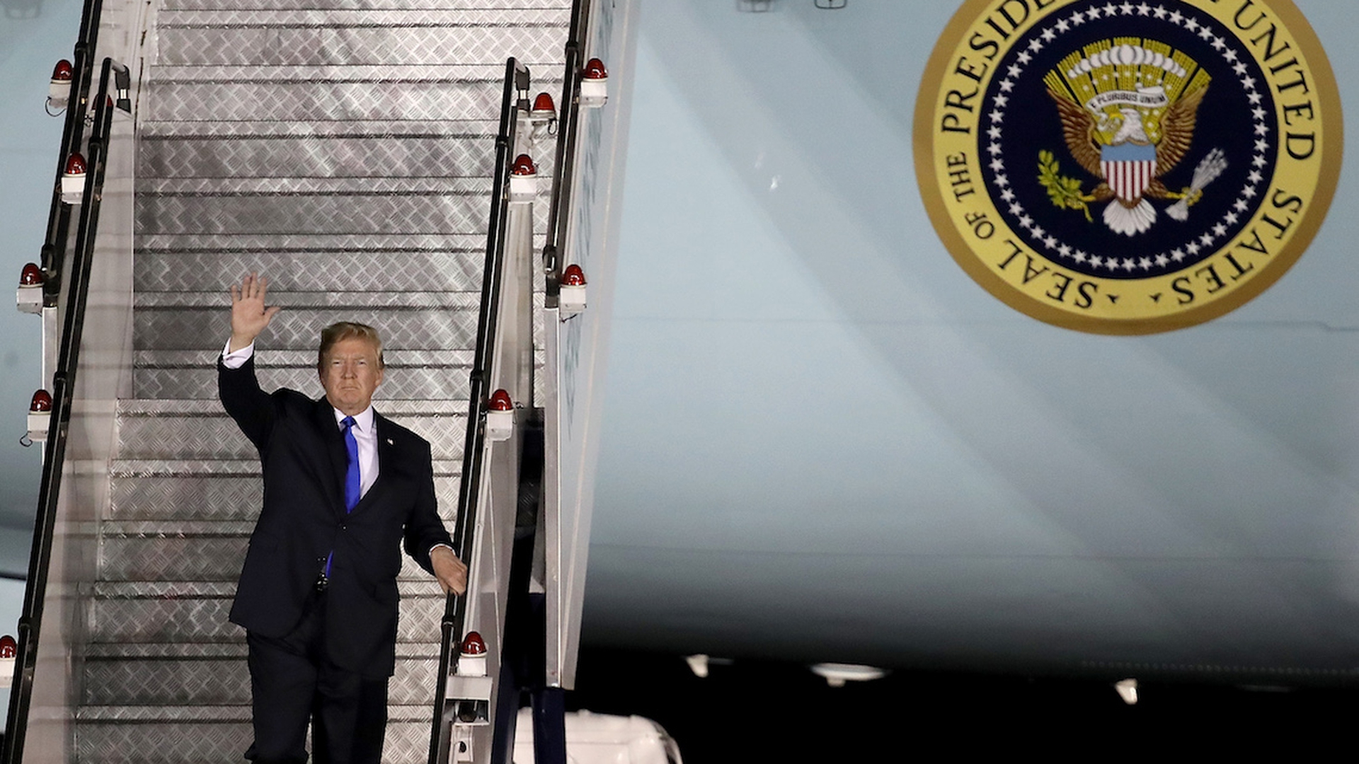 Donald Trump, Air Force One