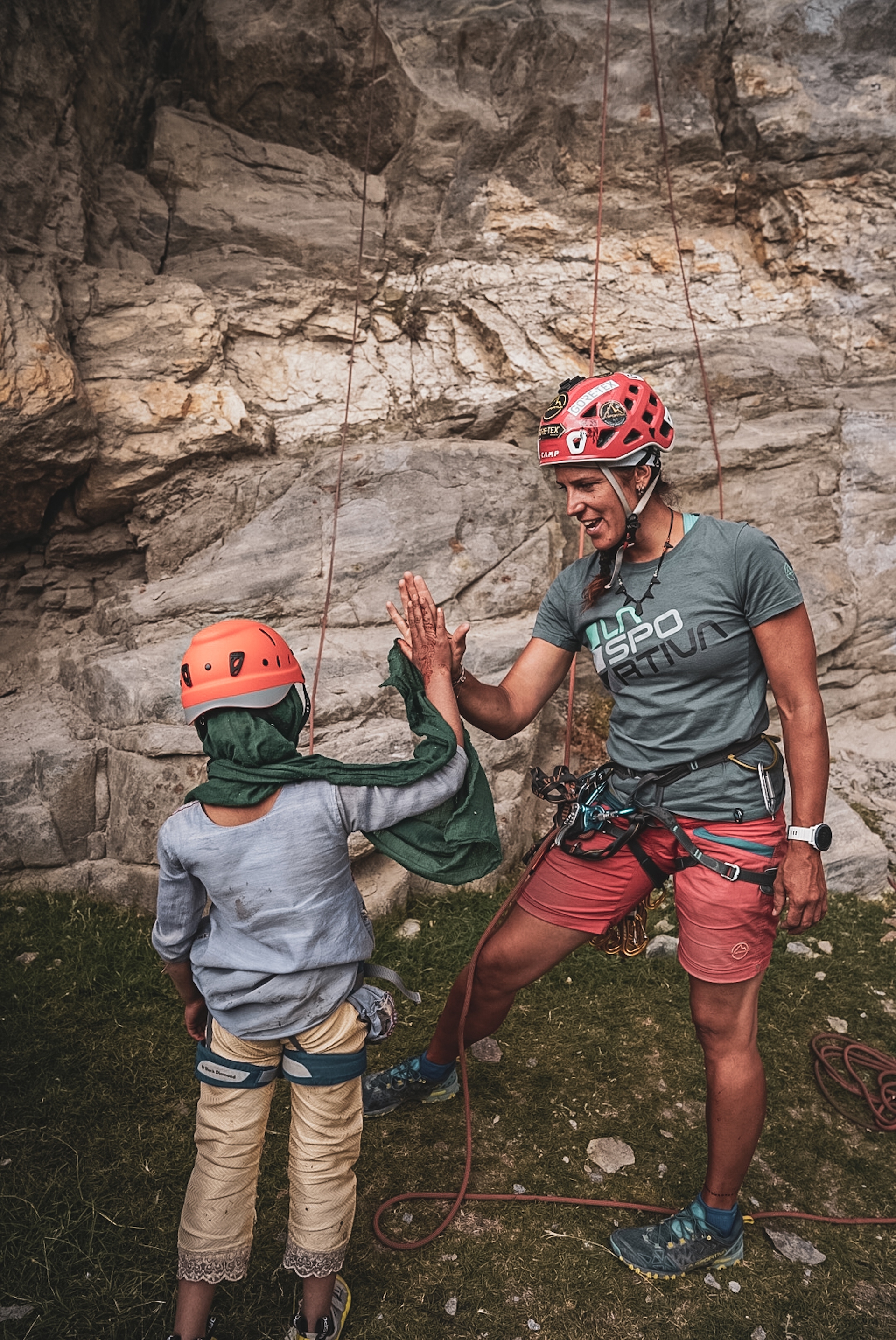 Climbing for a reason, Tamara Lunger