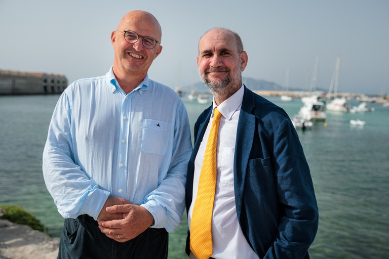 Luciano Pirovano e Salvatore Livreri Console 