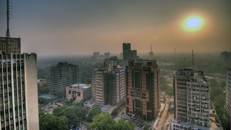Nuova Delhi India Smog