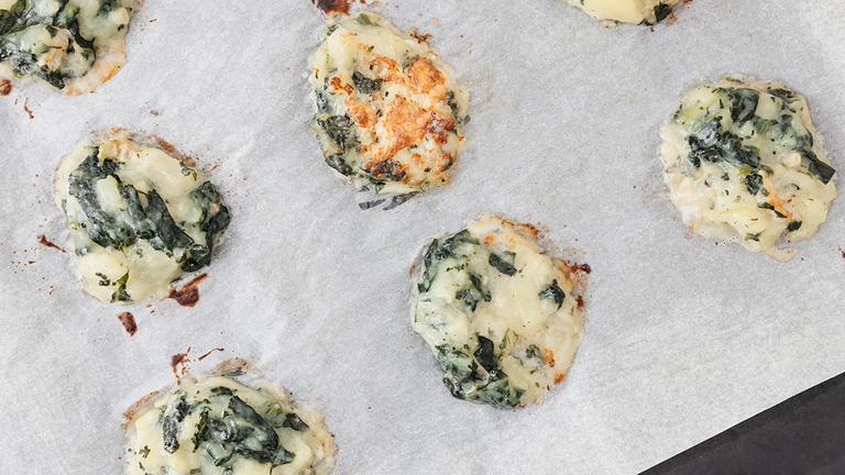 crocchette di patate, cavolo nero, gorgonzola