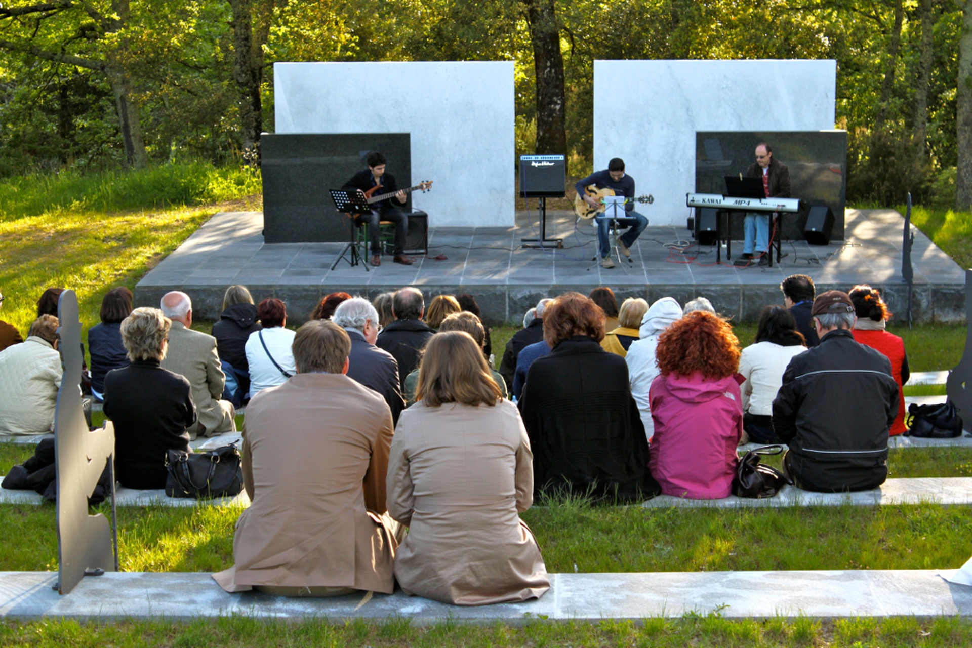 Concerto nell'anfiteatro del parco