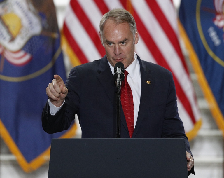 ryan zinke donald trump