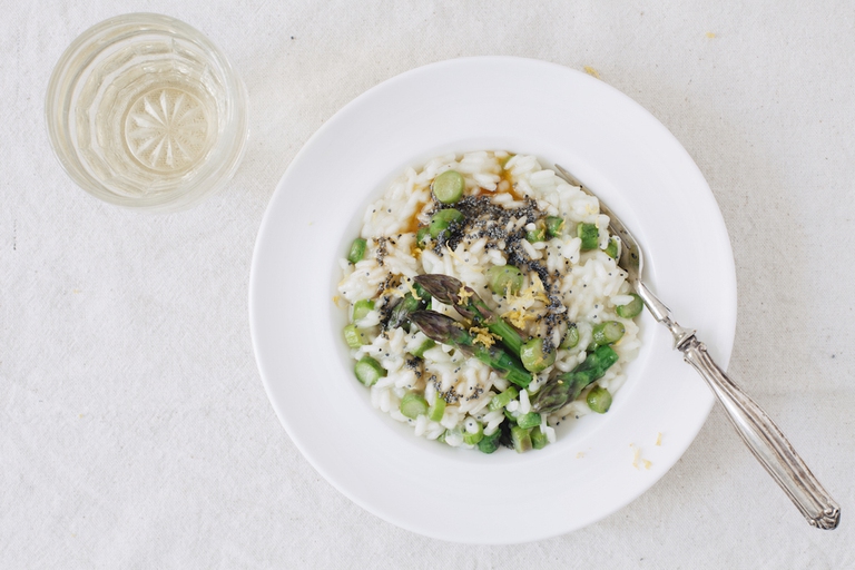 risotto miele asparagi lifegate.it